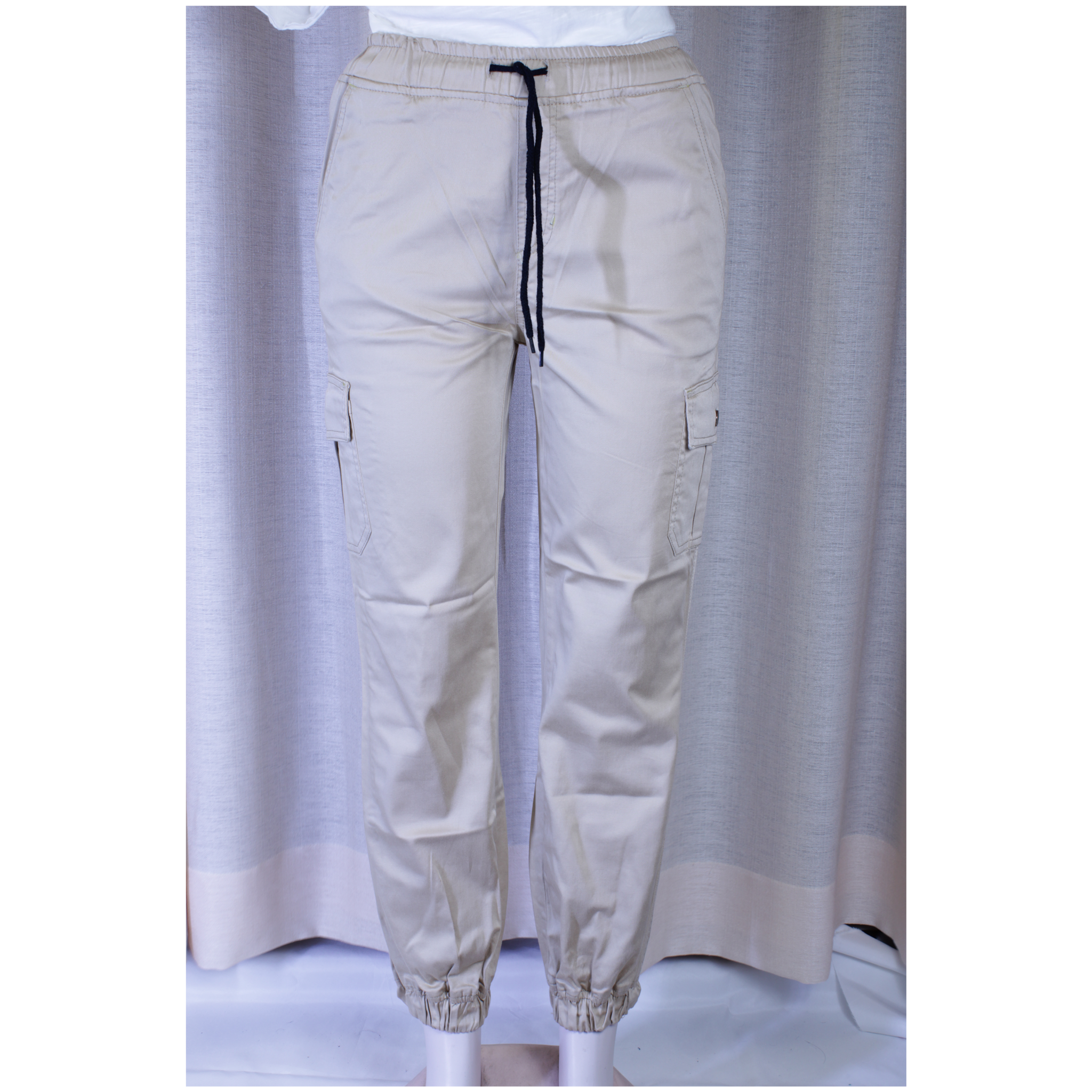 Picture of TWILL CARGO LASTIC JEANS