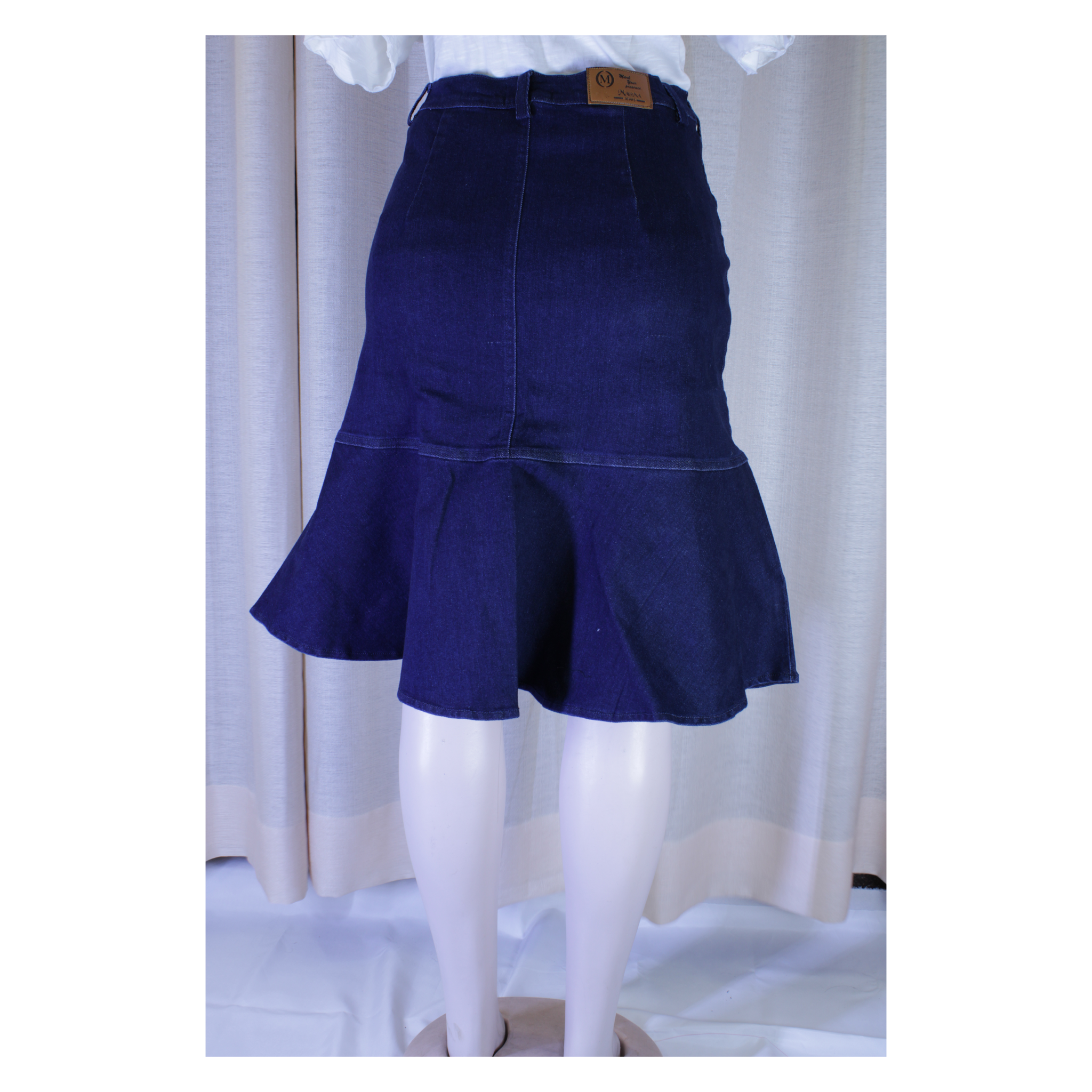Picture of KNEE LENGTH FLARED SKIRT