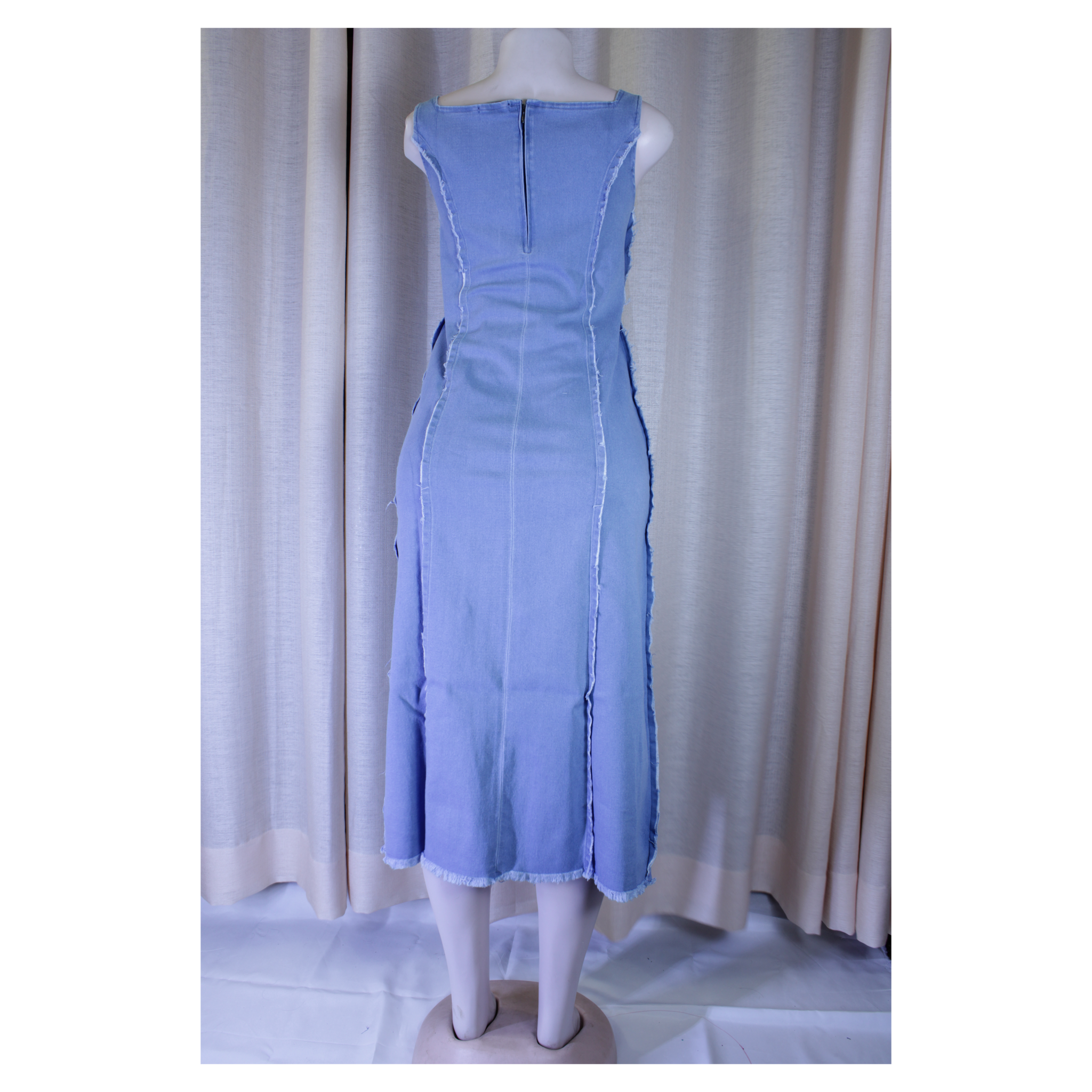Picture of FULL LENGTH SLEEVELESS DRESS