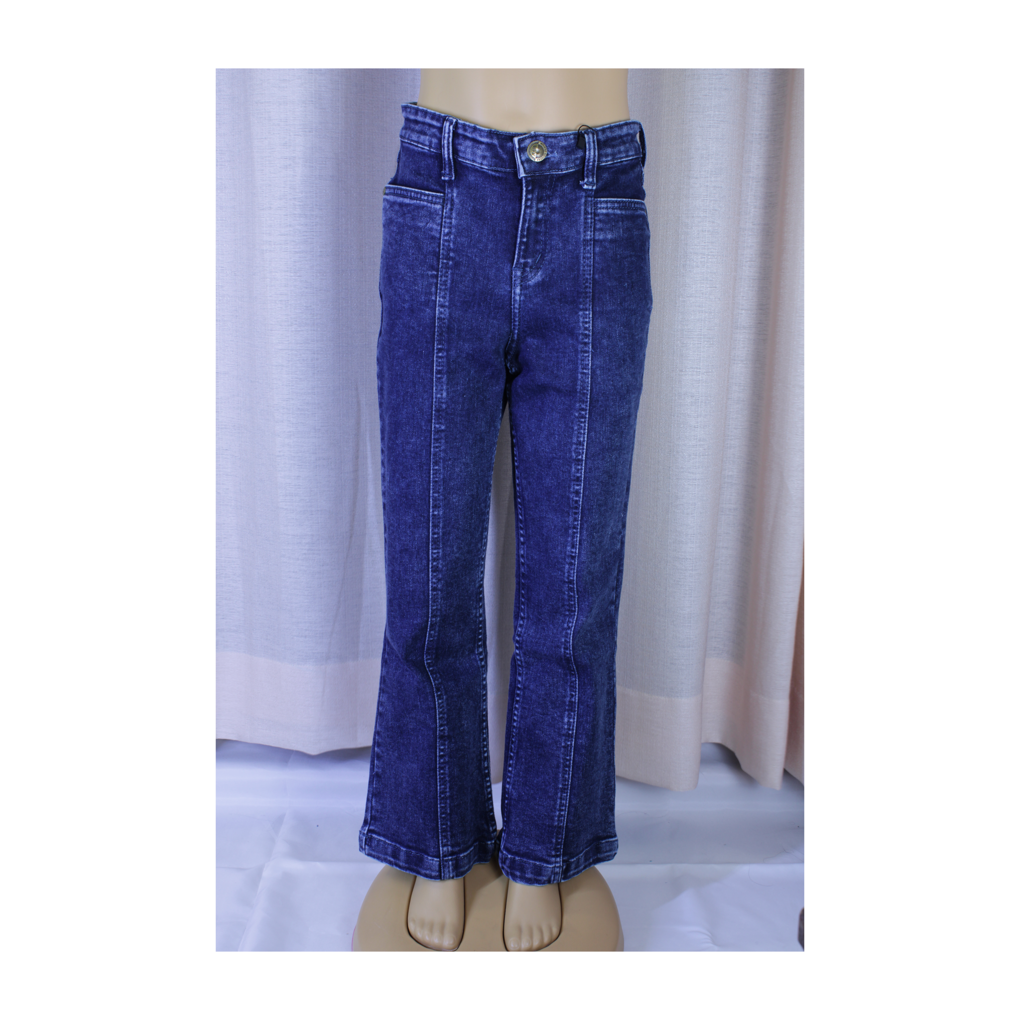 Picture of BACK CHAIN STRAIGHT JEANS