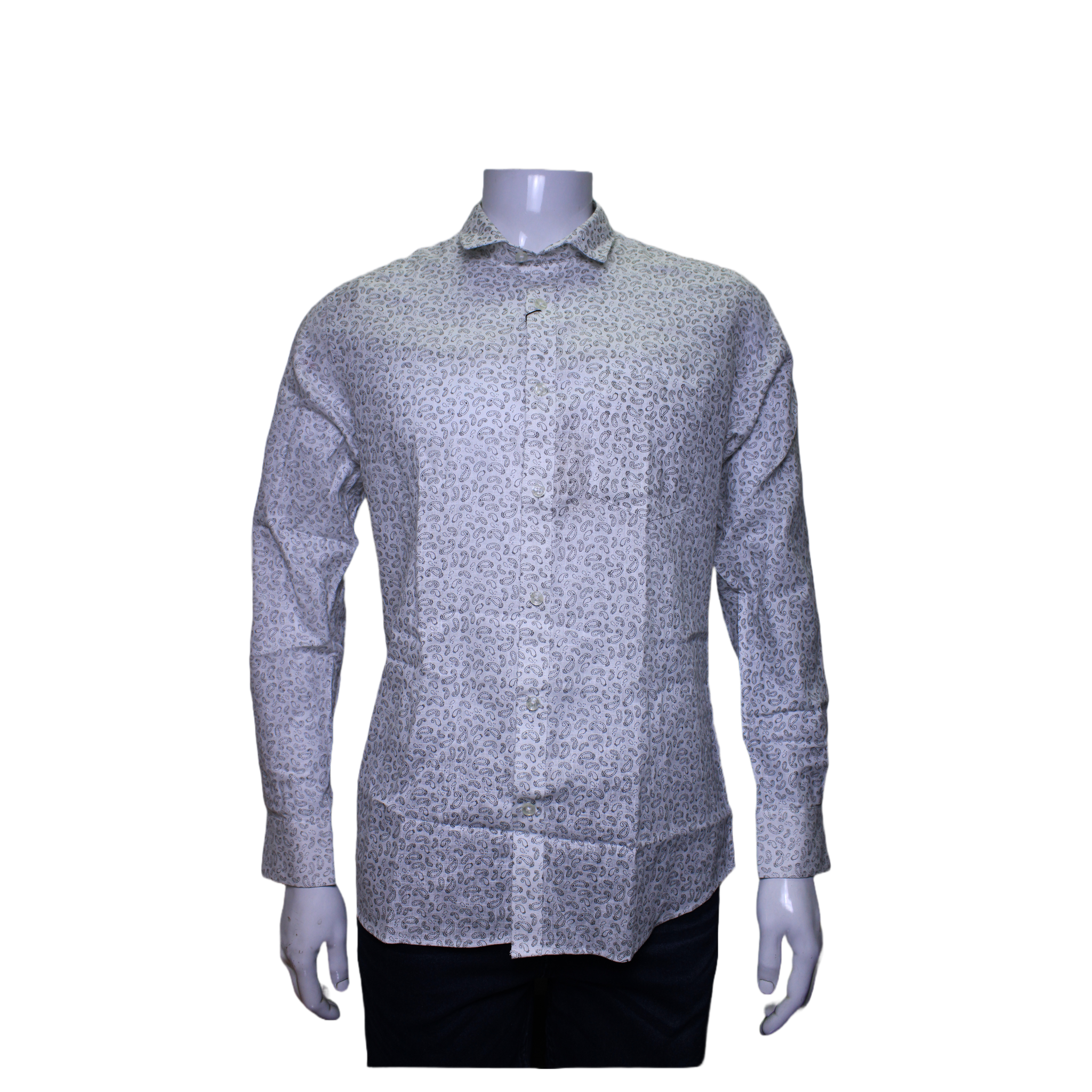 Picture of LINEN PRINTED CASUAL SHIRT