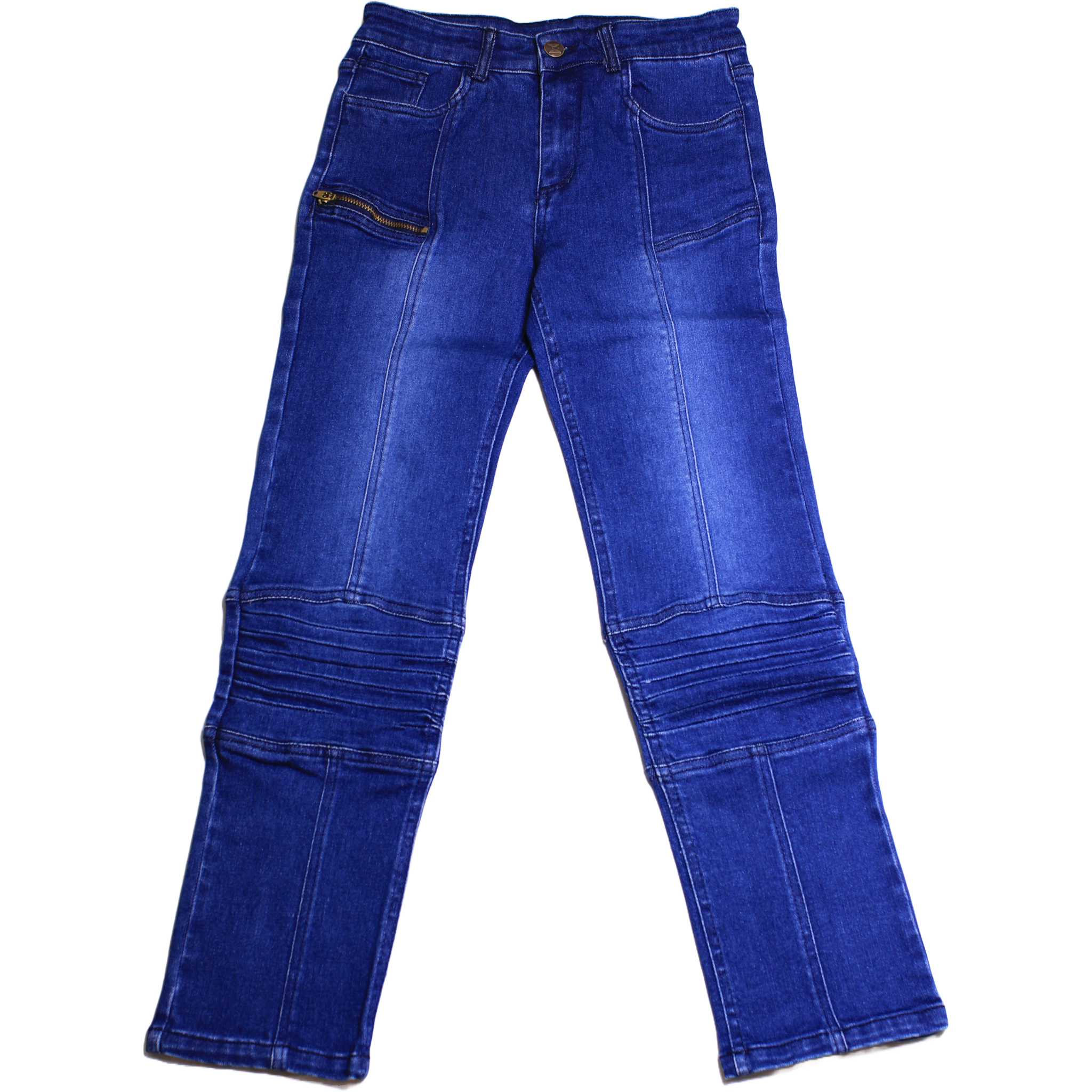 Picture of REGULAR FIT ZIPPER JEANS
